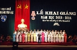 Trường ĐH Khoa học khai giảng năm học mới 2013- 2014 