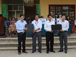 Hội Doanh nhân trẻ Thừa Thiên Huế tặng máy vi tính cho trường học