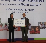 Trường THCS Nguyễn Tri Phương tiếp nhận thư viện thông minh