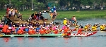 Đua ghe truyền thống trên sông Hương chào Festival Huế 2014