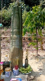 Cột đá thiêng và truyền thuyết bên sông Ưng Hoong