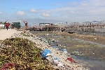 Rác thải “bủa vây” đầm trong hệ thống phá Tam Giang
