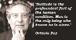 Cô đơn kiểu Octavio Paz  