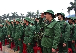 Hơn 1000 thanh niên lên đường nhập ngũ