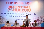 Họp báo tổng kết Festival Huế 2018