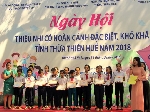 Ngày hội thiếu nhi có hoàn cảnh đặc biệt, khó khăn tại Thừa Thiên- Huế