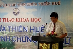 Hội thảo Thừa thiên Huế - Những minh chứng lịch sử.