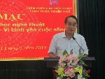 Khai mạc trại sáng tác VHNT " Công an Thừa Thiên Huế - vì bình yên cuộc sống"