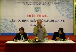 Hội thảo “ Văn học Thừa Thiên Huế sau đổi mới 1986”. 