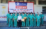 Đoàn thầy thuốc Bệnh viện Trung ương Huế lên đường đến Bắc Giang hỗ trợ chống dịch