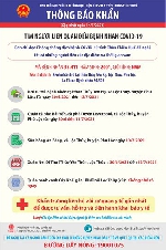 Thông báo khẩn tìm người liên quan đến bệnh nhân 35.411 