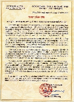 Chủ tịch UBND tỉnh Nguyễn Văn Phương gửi thư cảm ơn các cơ quan, đơn vị, tổ chức, doanh nghiệp và toàn thể nhân dân  