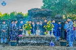 Lễ dâng hương chúa Nguyễn Phúc Khoát - người có công định chế áo dài Việt Nam.