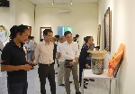  21 tác phẩm trưng bày tại triển lãm Mỹ thuật “ Êm rứa”.