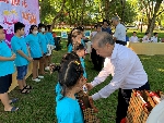 Ra mắt CLB mỹ thuật "Nhành Cọ Non"