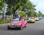 Mãn nhãn với màn diễu hành xe cố tại Huế 