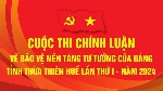 Phát động Cuộc thi Chính luận về bảo vệ nền tảng Tư tưởng của Đảng tỉnh Thừa Thiên Huế lần thứ I – năm 2024