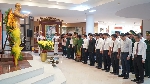 Lễ dâng hoa lên Chủ tịch Hồ Chí Minh và khai mạc triển lãm “Hồ Chí Minh - Chân dung một con người”
