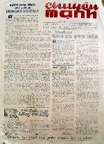 Nhật báo 'Chuyển Mạnh' với Đại hội Đảng bộ thành phố Huế tháng 5 năm 1950 tại chiến khu Dương Hòa