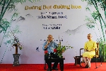 Trò chuyện với Nhật Chiêu - Đường Bụt đường hoa - Thơ ca Phật Hoàng Trần Nhân Tông