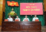 Khai mạc Hội nghị Thành ủy lần thứ bảy, khóa XVII (mở rộng)