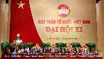 Khai mạc trọng thể Đại hội đại biểu toàn quốc Mặt trận Tổ quốc Việt Nam lần thứ XI