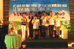 Kỷ niệm 30 năm thành lập CLB sáng tác văn học Sao Khuê và Trao giải sáng tác văn thơ thiếu nhi 2009