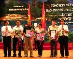 Lễ Tổng kết và trao giải báo chí Thừa Thiên Huế lần thứ III