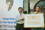 Nhà lưu niệm Xuân Diệu trở thành di tích văn hóa - lịch sử 