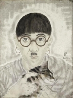 Mèo trong tranh Foujita