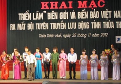 Khai mạc Triển lãm "Biên giới và Biển đảo Việt Nam"