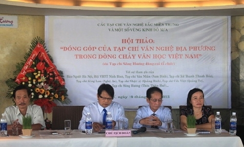 Hội thảo “Đóng góp của các tạp chí văn nghệ địa phương trong dòng chảy văn học Việt Nam”