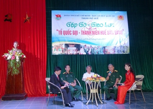 TP Huế: Gặp mặt giao lưu “Tổ quốc gọi – Thanh niên Huế sẳn sàng”