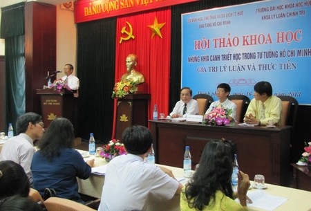 Hội thảo khoa học: Những khía cạnh triết học trong tư tưởng Hồ Chí Minh - Giá trị lý luận và thực tiễn