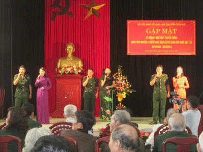 Gặp mặt kỷ niệm 64 năm Ngày truyền thống quân tình nguyện Việt Nam tại Lào
