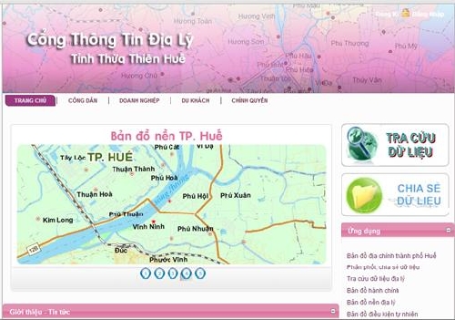 Ứng dụng GIS trong công tác quy hoạch đô thị, quy hoạch xây dựng