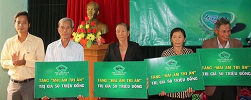 Huda trao tặng 11 “Mái ấm tri ân” cho người có công với cách mạng
