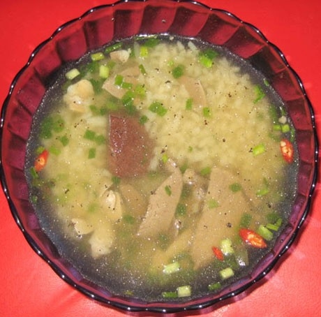 Cháo lòng chợ Mai ở Huế