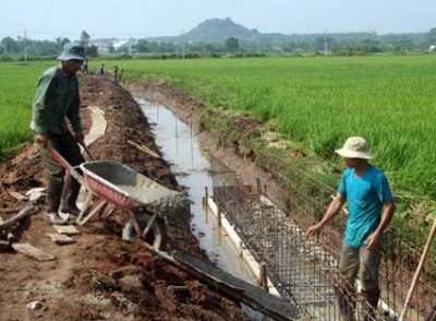 Hơn 13,7 tỷ đồng thực hiện chính sách miễn thu thủy lợi phí năm 2013 