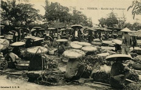 Hình ảnh những phiên chợ xưa