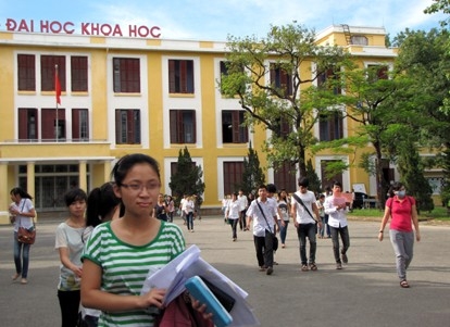 83% thí sinh đến làm thủ tục dự thi đợt 1 vào Đại học Huế  