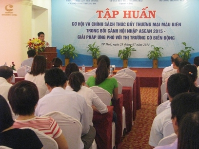Tập huấn bồi dưỡng nâng cao kiến thức về Hội nhập kinh tế quốc tế