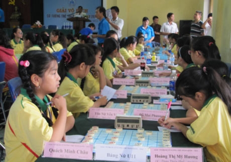 Khai mạc giải Vô địch Cờ tướng trẻ toàn quốc 2014