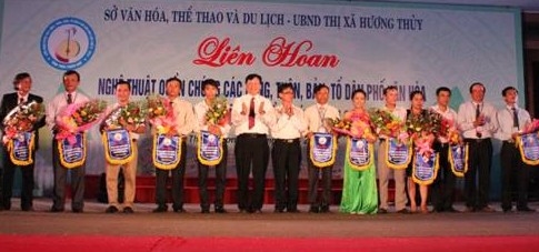 Khai mạc Liên hoan Nghệ thuật quần chúng các làng văn hóa tỉnh Thừa Thiên Huế lần thứ VI, năm 2014