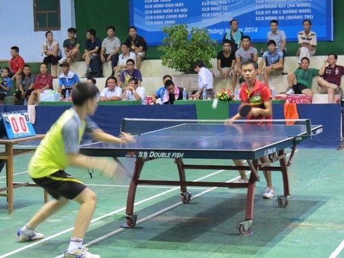 Khai mạc giải ''Vô địch bóng bàn các CLB thành phố Huế mở rộng lần thứ III -2014"