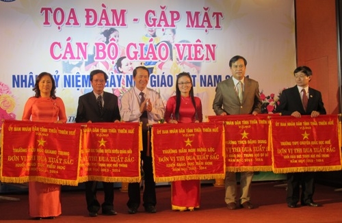 Sở GD-ĐT kỷ niệm Ngày Nhà giáo Việt Nam 20/11