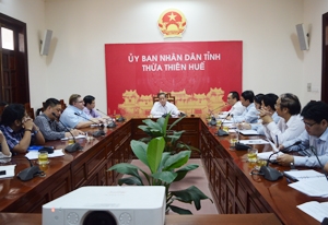 Đoàn chuyên gia ADB làm việc tại Thừa Thiên Huế về dự án 2961-VIE