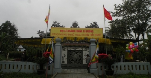 Khánh thành Từ đường Danh tướng Tôn Thất Thuyết