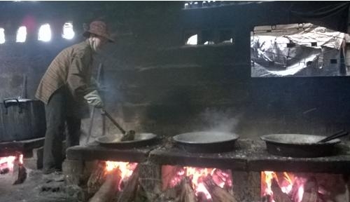 Mứt gừng Kim Long vào mùa