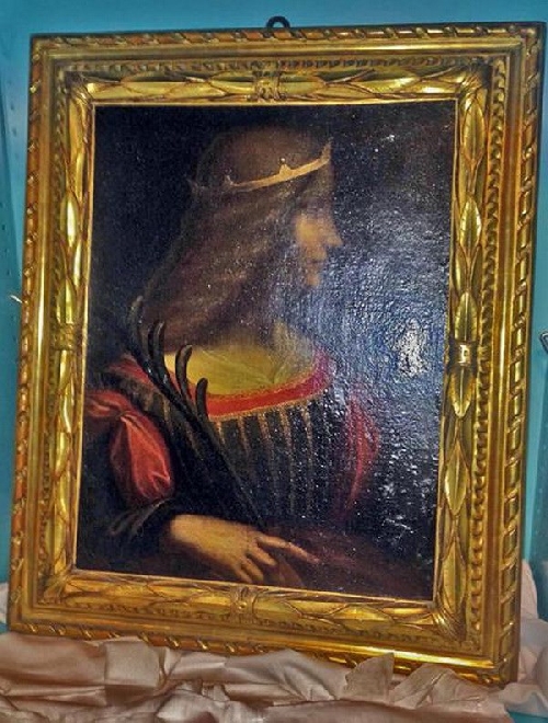 Italy thu hồi một bức tranh bị đánh cắp của Leonardo da Vinci